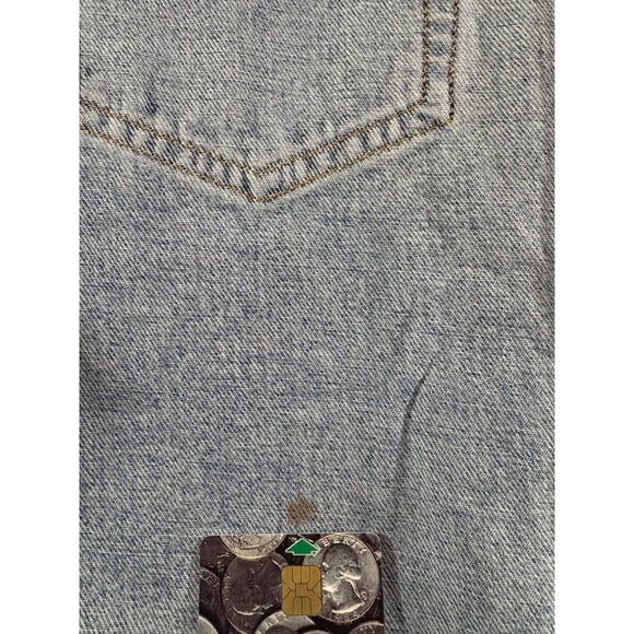 MM6 Maison Margiela Inside Out Jeans size 42 US 6 color blue - Picture 7 of 11